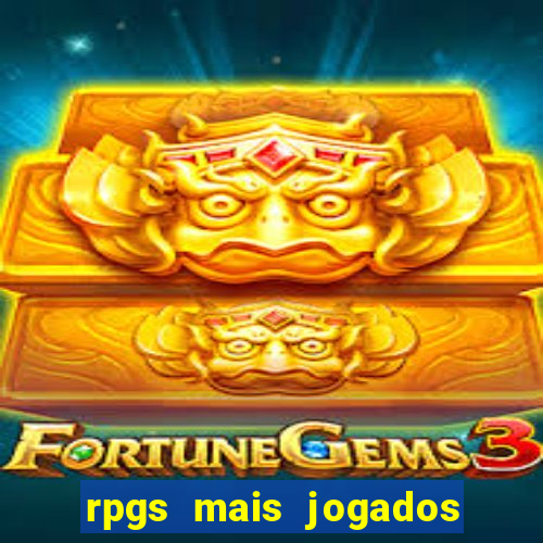 rpgs mais jogados do mundo